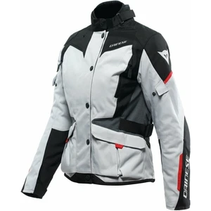 Dainese Tempest 3 D-Dry® Lady Glacier Gray/Black/Lava Red 42 Blouson textile