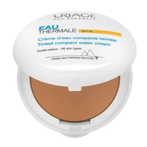 Uriage Eau Thermale Water Cream Tinted Compact SPF 30 hedvábný pudr pro sjednocení barevného tónu pleti 10 g
