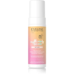 Eveline Cosmetics My Beauty Elixir Peach Matt rozjasňující čisticí pěna pro suchou a citlivou pokožku 150 ml