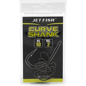 Jet fish háčiky curve shank 10 ks - 2