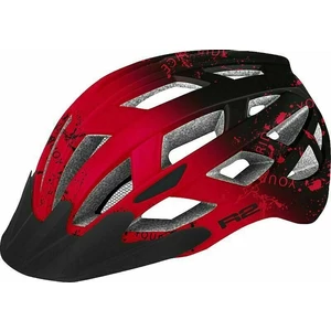 R2 Lumen Junior Helmet Red/Black S Dětská cyklistická helma