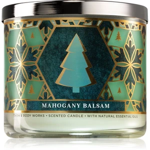 Bath & Body Works Mahogany Balsam vonná svíčka I. 411 g