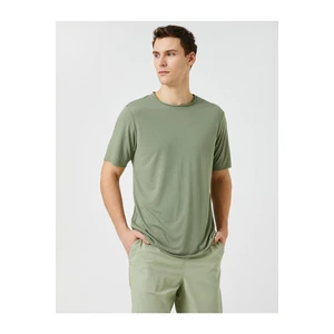 Koton Basic T-shirt Crew Neck Short Sleeved