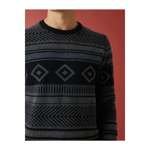 Koton Sweater - Dark blue - Regular fit