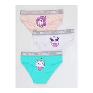 Denokids Briefs - Pink - 3-pack