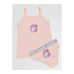 Denokids Underwear Set - Pink - Graphic