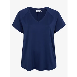 Tmavě modré dámské tričko Fransa - Dámské