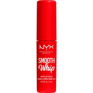 NYX Professional Makeup Smooth Whip Matte Lip Cream sametová rtěnka s vyhlazujícím efektem odstín 12 Icing On Top 4 ml