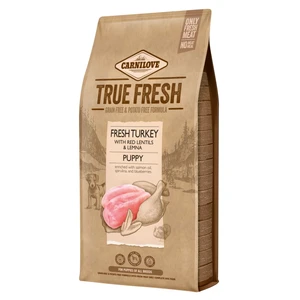 CARNILOVE Dog true fresh turkey puppy pre psov 1 ks, Hmotnosť balenia: 4 kg