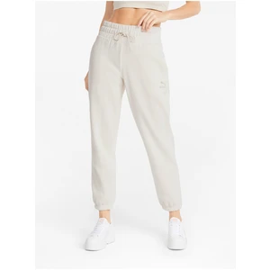 Puma White Women's Sweatpants - Women