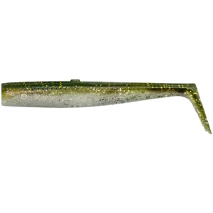Savage gear gumová nástraha sandeel v2 tail green silver 5 ks - 9,5 cm 7 g