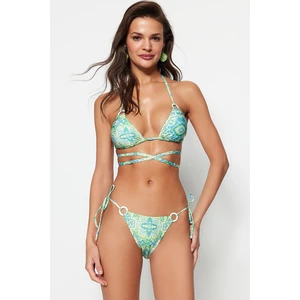 Trendyol Bikini Bottom - Multicolor - Geometric pattern