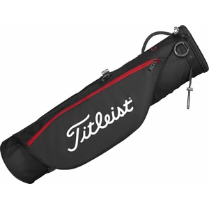 Titleist Carry Bag Black/Black/Red Golfbag