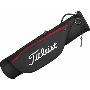 Titleist Carry Bag Black/Black/Red Borsa da golf Pencil Bag