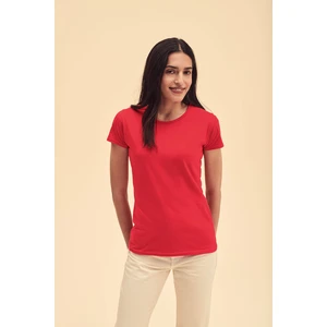 Iconic red Fruit of the Loom Women's T-shirt