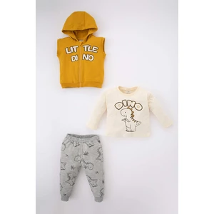 DEFACTO 3 piece Regular Fit Knitted Set