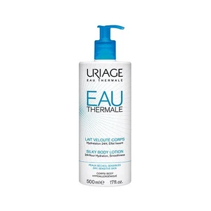 Uriage Eau Thermale Silky Body Lotion hodvábne telové mlieko pre suchú a citlivú pokožku 200 ml