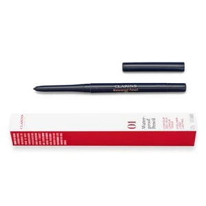 Clarins Waterproof Eye Pencil 01 Black Tulip wodoodporna kredka do oczu 0,3 g