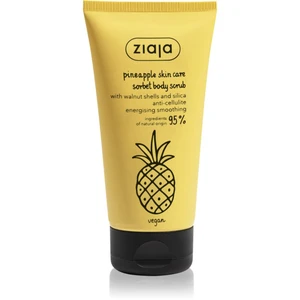 Ziaja Pineapple jemný tělový sorbet s peelingovým efektem 160 ml