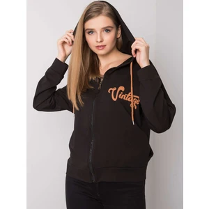 Black zip up hoodie