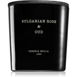 Cereria Mollá Boutique Bulgarian Rose & Oud vonná svíčka 600 g