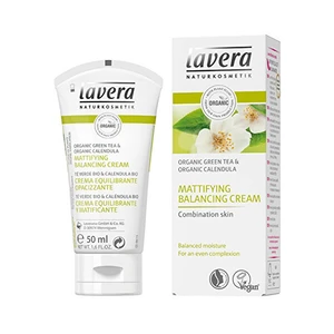 Lavera Matující vyrovnávací krém BIO zelený čaj & BIO měsíček 50 ml