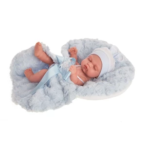 Antonio Juan 4073 Luni spící realistická panenka miminko s celovinylovým tělem 26 cm