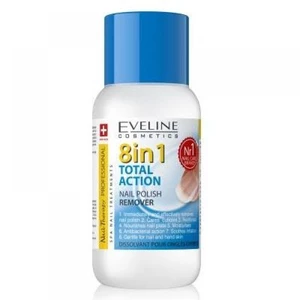 Eveline Cosmetics Nail Therapy Professional odlakovač na nehty bez acetonu 8 v 1 150 ml