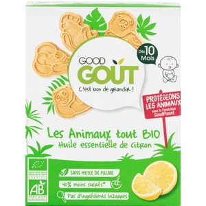 GOOD GOUT BIO Zvířátka citronová 80 g