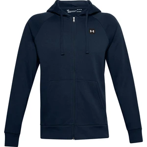 Pánská mikina Under Armour Rival Fleece FZ Hoodie  L  Academy