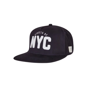 Street NYC Navy Cap/White