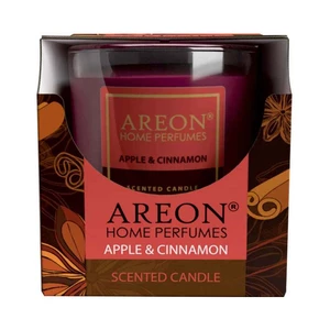 Areon Scented Candle Apple & Cinnamon vonná sviečka 120 g