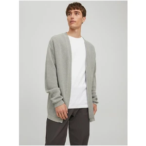 Jack & Jones Rob Light Grey Cardigan - Men