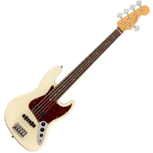 Fender American Professional II Jazz Bass V RW Olympic White