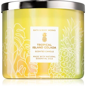 Bath & Body Works Tropical Island Colada vonná svíčka 411 g