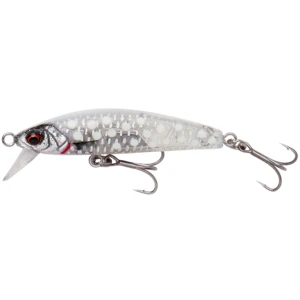 Savage gear wobler gravity minnow sinking crystal white glow 5 cm 4,3 g