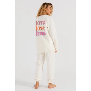 Femi Stories Woman's Sweatshirt Lavi