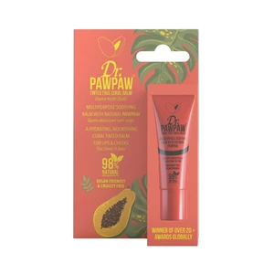 Dr. Pawpaw True Coral tónovací balzám na rty a tváře 10 ml