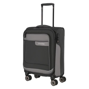 Travelite Kabinový cestovní kufr Viia 4w S Anthracite 34 l