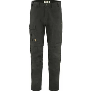 Fjällräven Spodnie outdoorowe Karl Pro Zip-off Dark Grey 48
