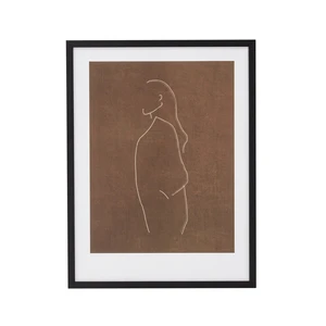 Obraz w ramie Bloomingville Hadil, 42 x 32 cm