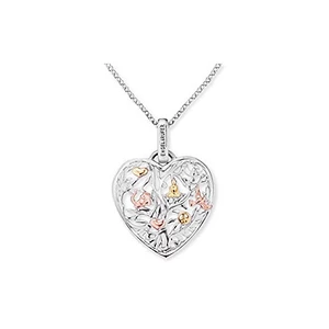 Engelsrufer Strieborný náhrdelník Srdce strom života ERN-HEARTTREE
