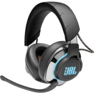 JBL Harman QUANTUM 800 herní headset bez kabelu přes uši, bezdrátový 2,4 GHz, s Bluetooth, s USB, jack 3,5 mm, černá