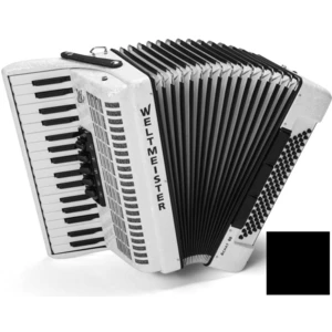 Weltmeister Achat 80 34/80/III/5/3 Black Piano accordion