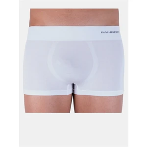 Men's Boxers Gino Seamless Bamboo White (53005)