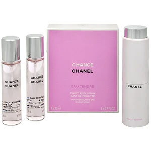 Chanel Chance Eau Tendre toaletní voda pro ženy 3 x 20 ml