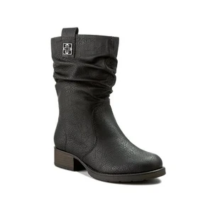 Polokozačky RIEKER - Z9583-00 Black