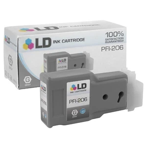Canon PFI-206GY, 5312B001 sivá (grey) originálna cartridge