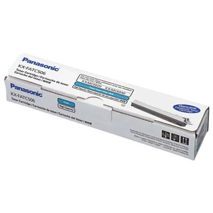 Panasonic originální toner KX-FATC506, cyan, Panasonic KX-MC6020