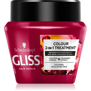 Schwarzkopf Gliss Colour 2-IN-Treatment regeneračná maska pre farbené vlasy 300 ml